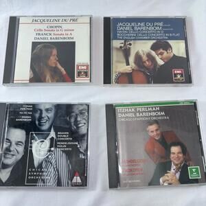 Violin & Cello CDs – Perlman, Du Pré, Barenboim, Mendelssohn, Boccherini, Handel